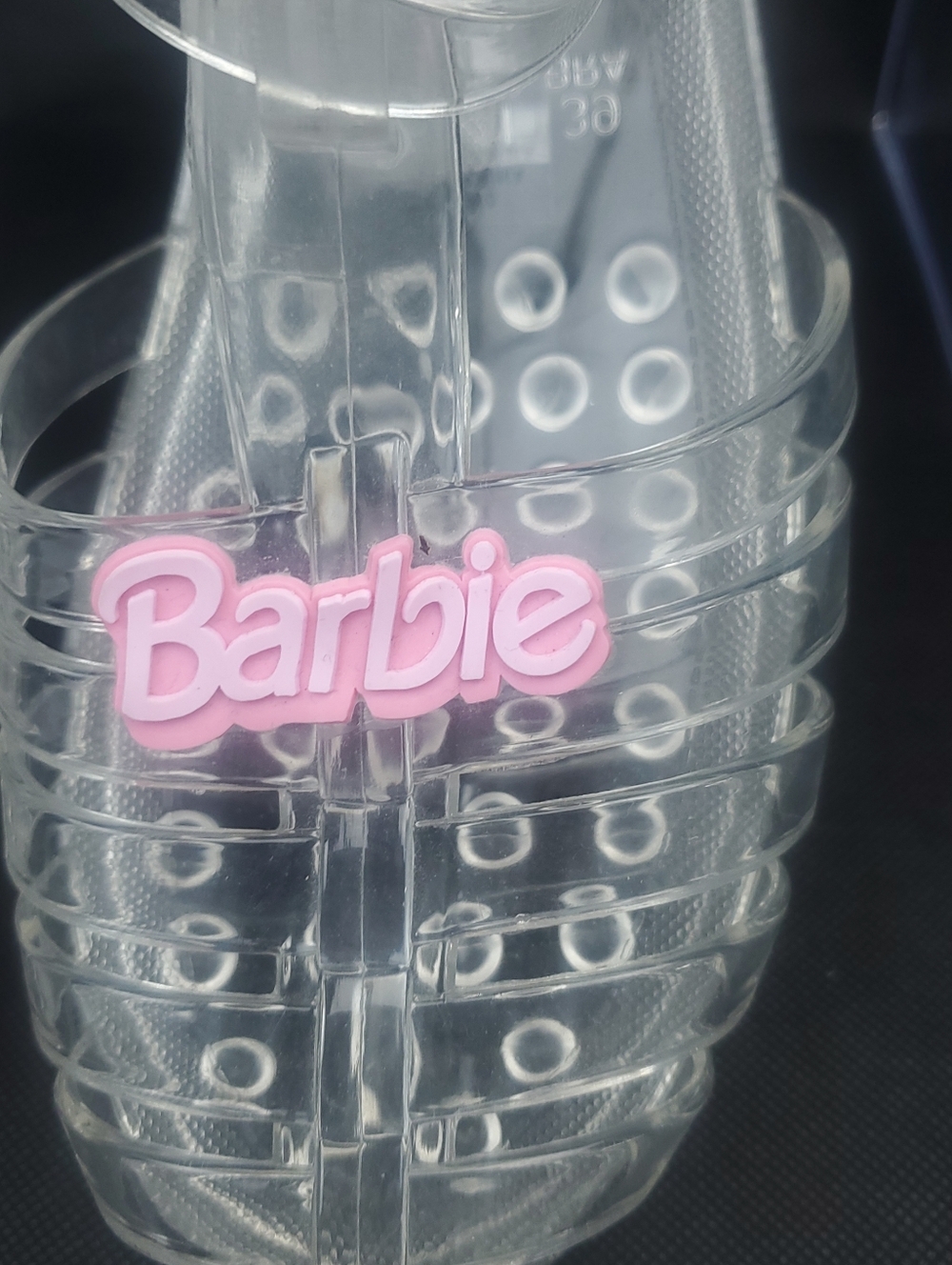 Clear Jelly Sandals Barbie x Forever 21 Exclusive Collaboration Women's Size 10 - Picture 4 of 15
